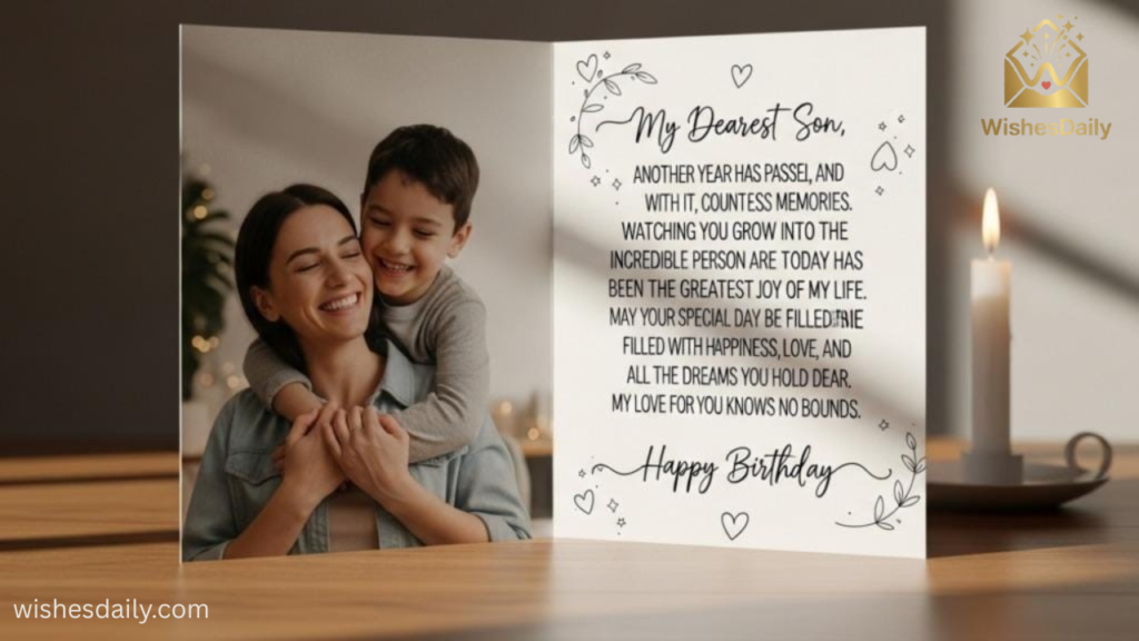Long Emotional Birthday Prayers for My Son to Express Deep Love