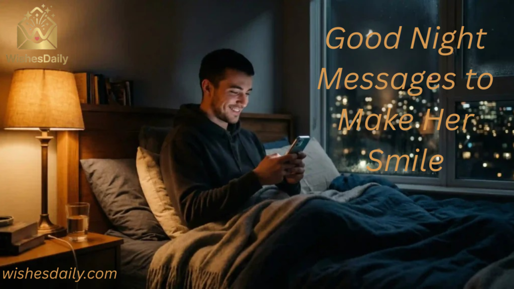 Good Night Messages to Make Her Smile