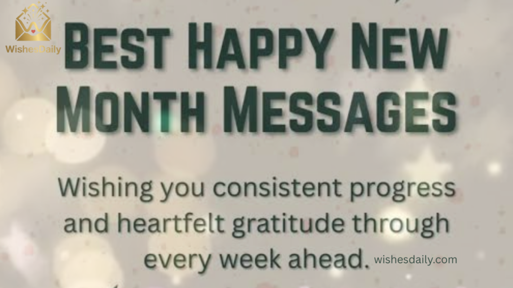 Best New Month Wishes To My Love / Crush