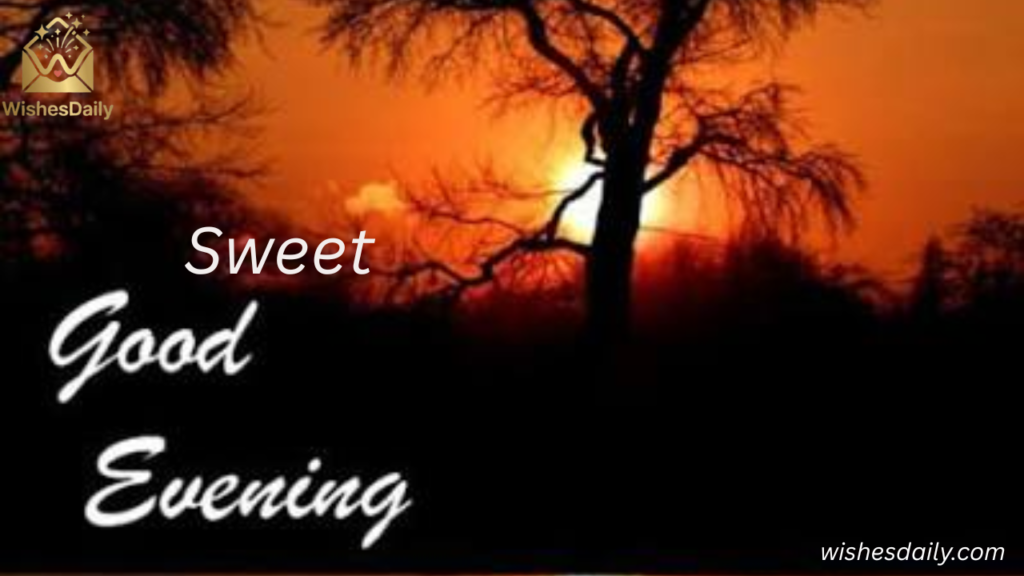 Sweet Good Evening Messages for a Friend