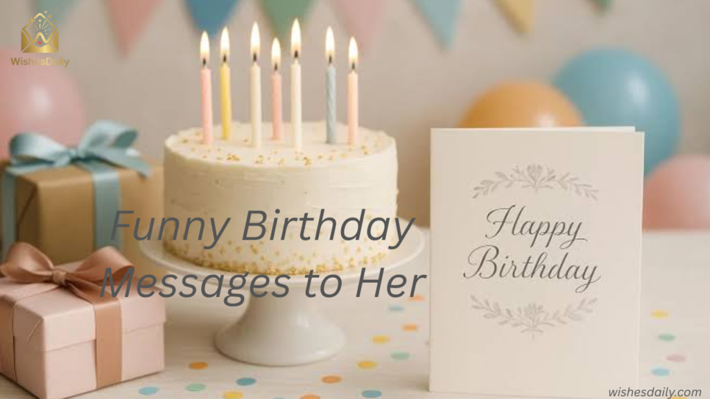 Funny Birthday Messages to Her