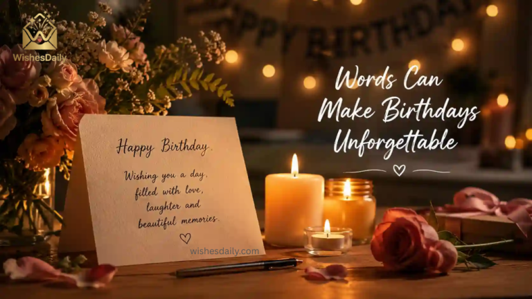 200+ Birthday Wishes for Loved Ones That Feel Real