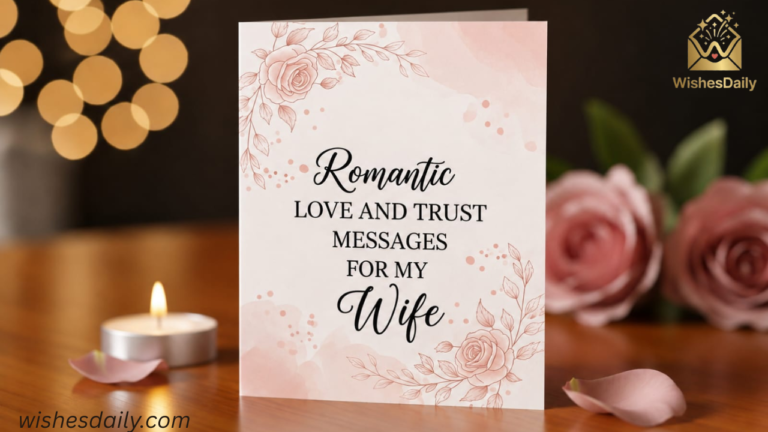 150+ Romantic Love and Trust Messages for my Wife (Sweet, Deep and Heartfelt Texts)