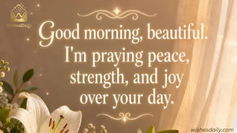 70+ Beautiful Good Morning Prayers for Her Love and Peace