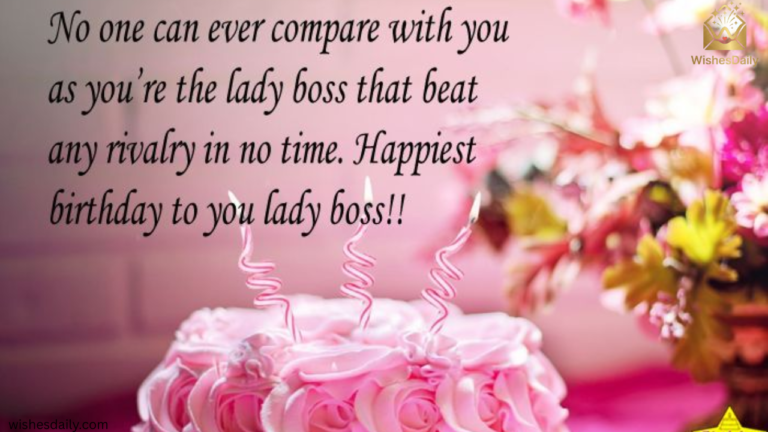 85+ Best Birthday Wishes for Boss Lady to Impress Professionally