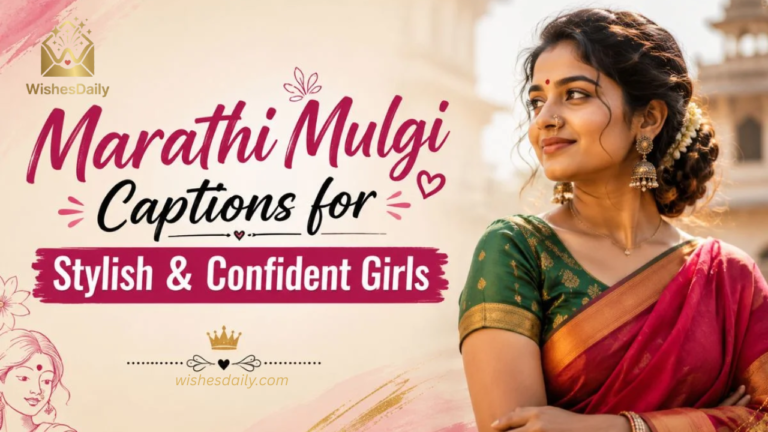 210+ Marathi Mulgi Caption For Instagram In Marathi That Shine With Swag